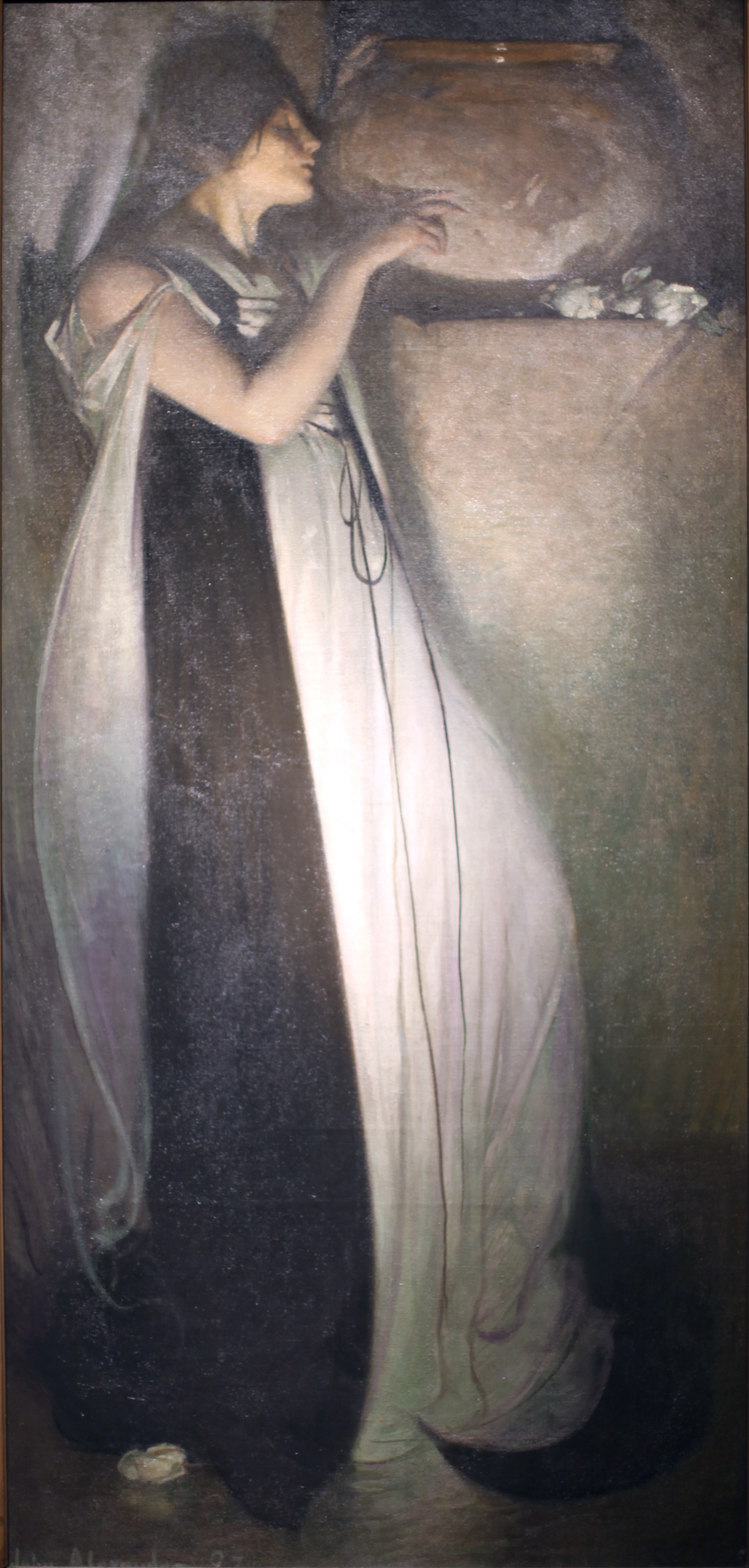 John White Alexander - Isabella and the Pot of Basil
