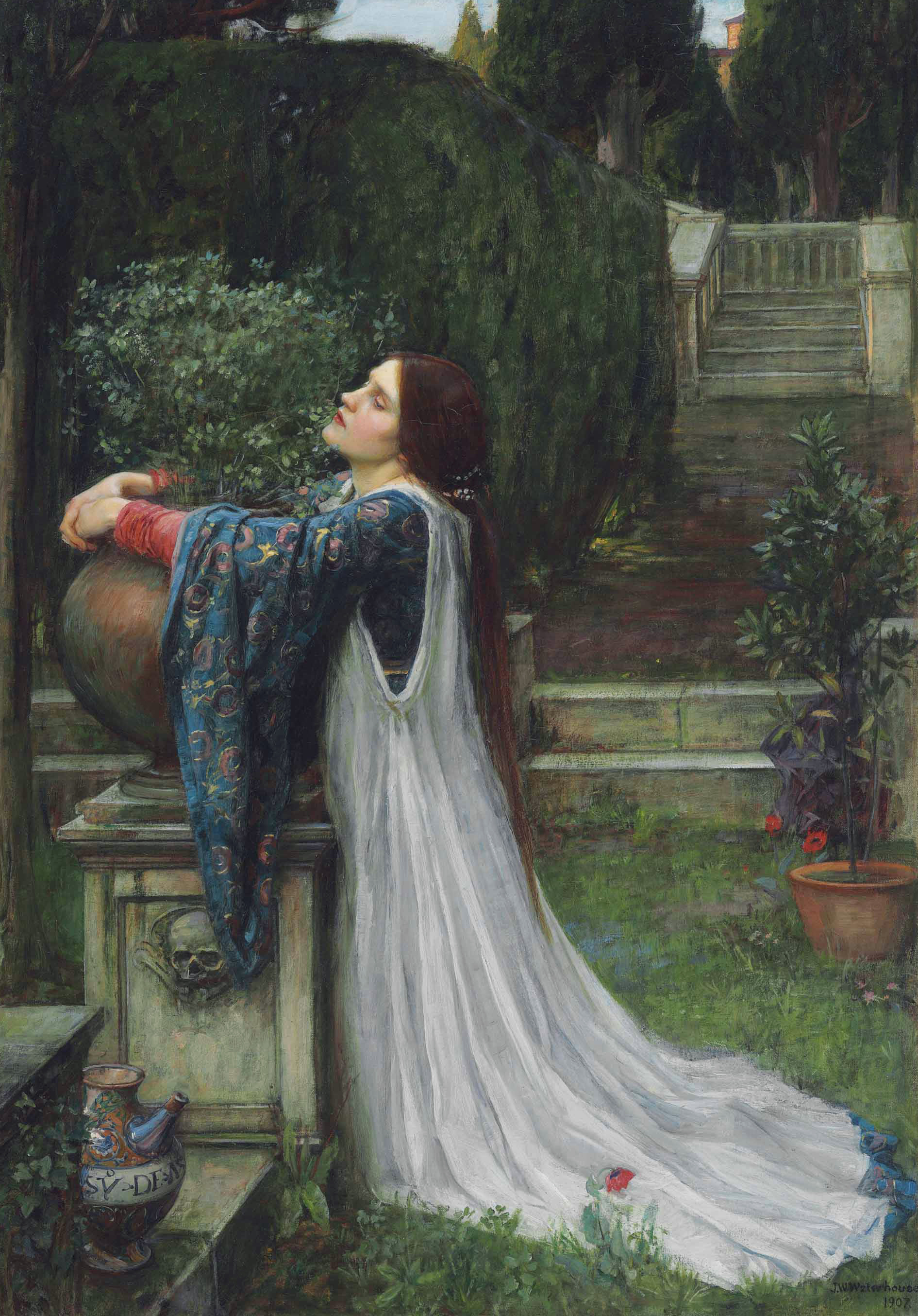 John William Waterhouse - Isabella And The Pot Of Basil