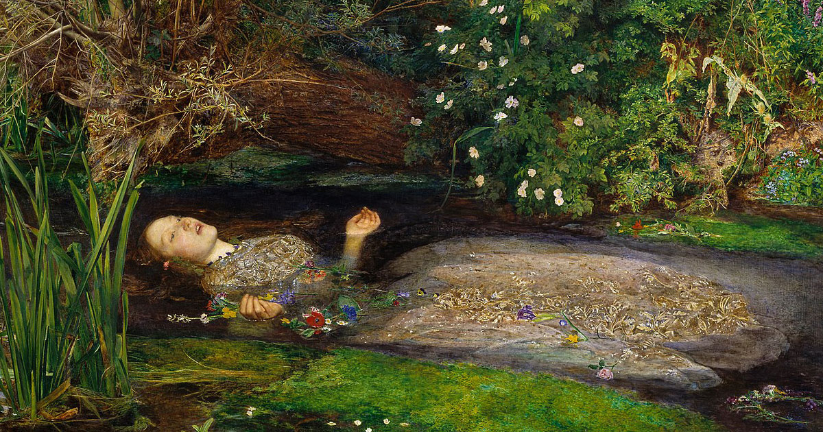 John Everett Millais - Ophelia John Everett Millais - Ophelia