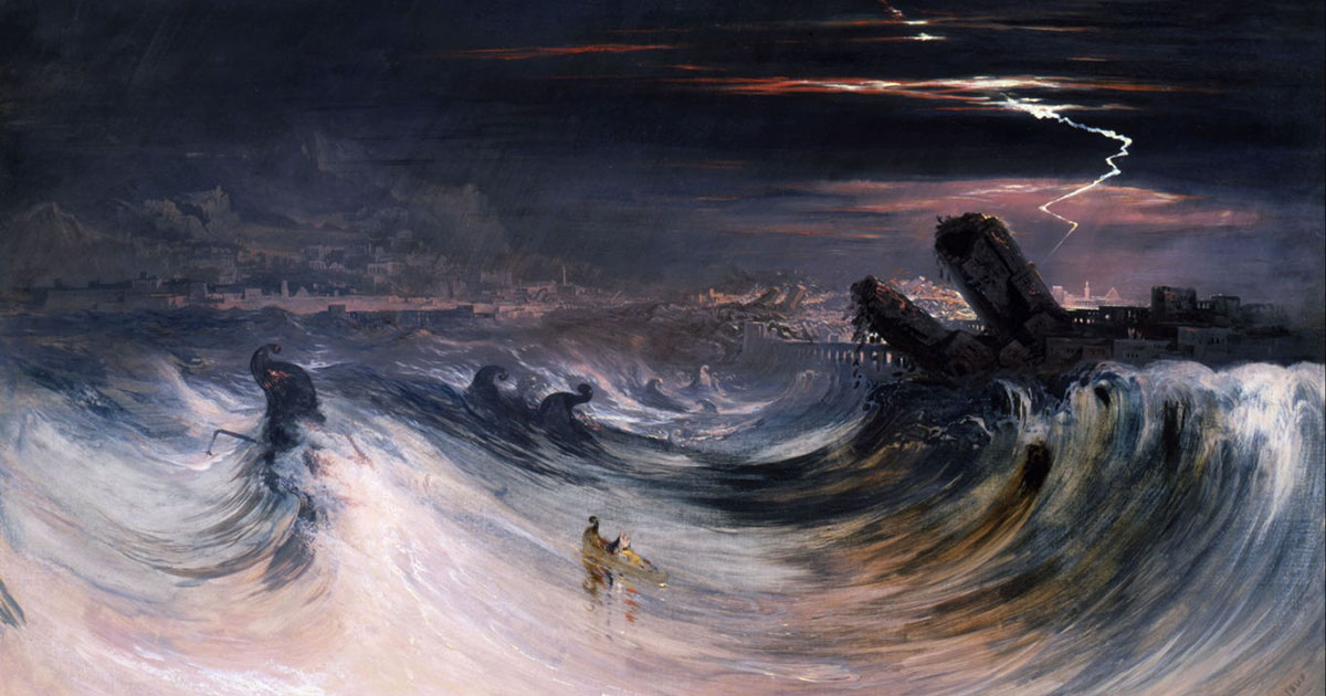 John Martin - The Destruction of Tyre John Martin - The Destruction of Tyre