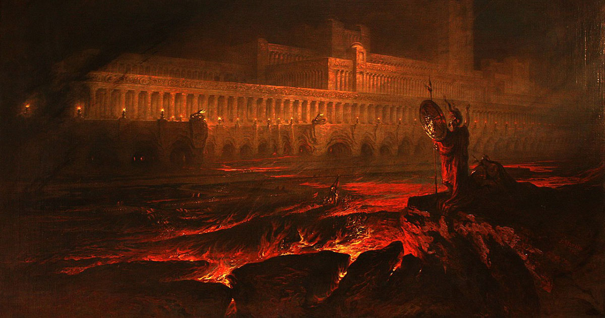 John Martin - Le Pandemonium John Martin - Le Pandemonium