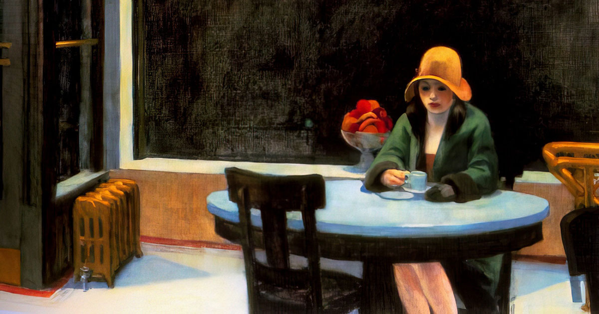 Edward Hopper - Automat Edward Hopper - Automat