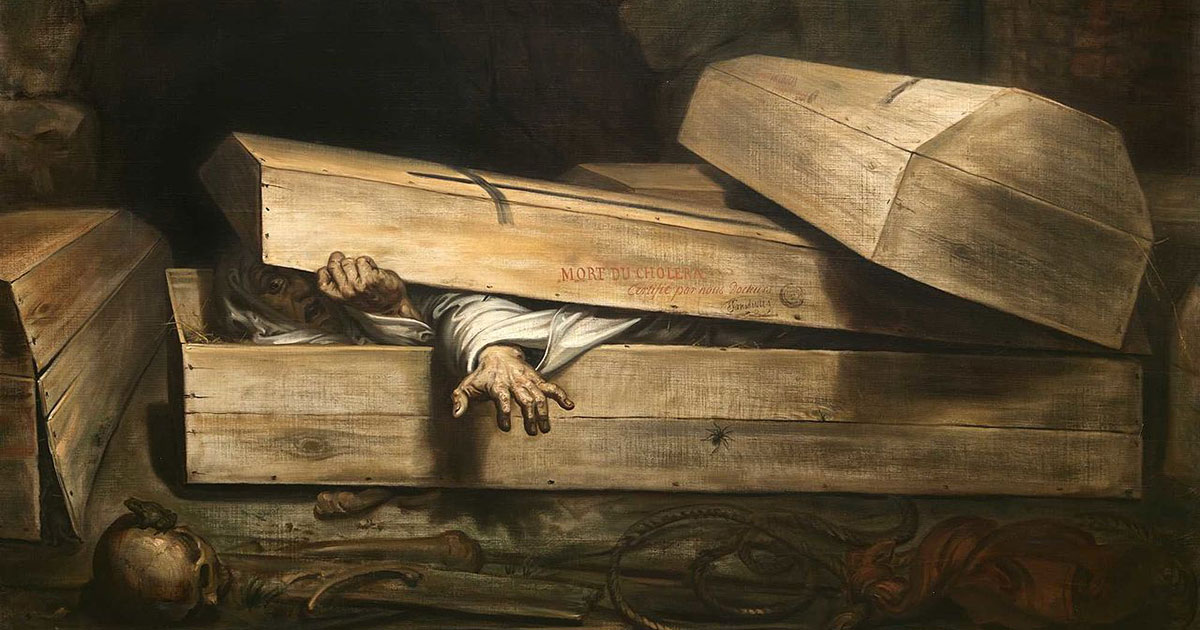 Antoine Wiertz - The Premature Burial Antoine Wiertz - The Premature Burial