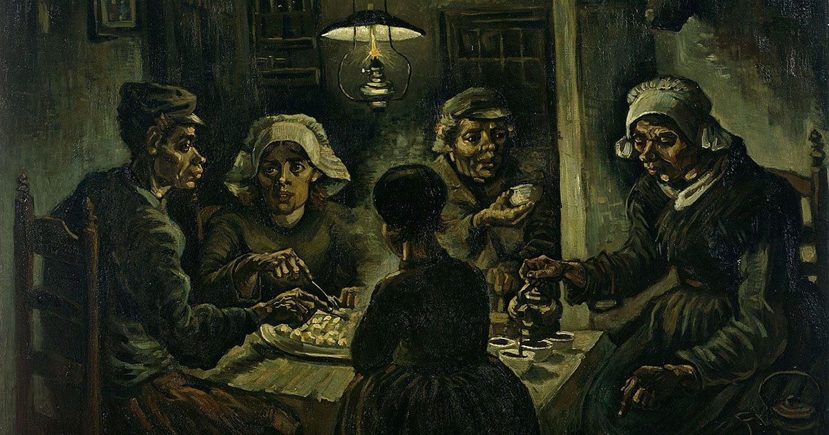 Vincent Van Gogh - The Potato Eaters