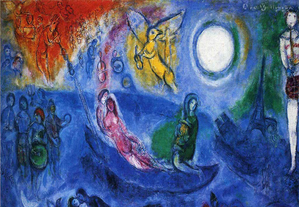 Marc Chagall - The Concert